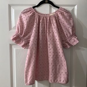 Universal Thread Eyelet Top